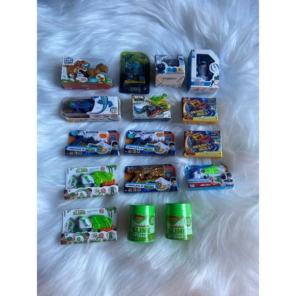 Mini Brand Toys; Dinosaurs Robots Slime Cars‎ & More 16pcs - Picture 1 of 7